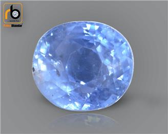 NATURAL  UNHEATED UNTREATED BLUE Sapphire / Neelam 4.36 cts. ( 42055 )